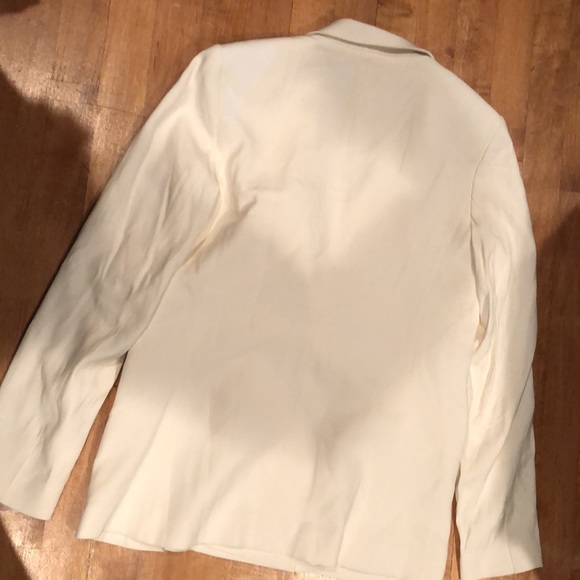 Sandro Paris White Double Breasted Blazer - Picture 5 of 7